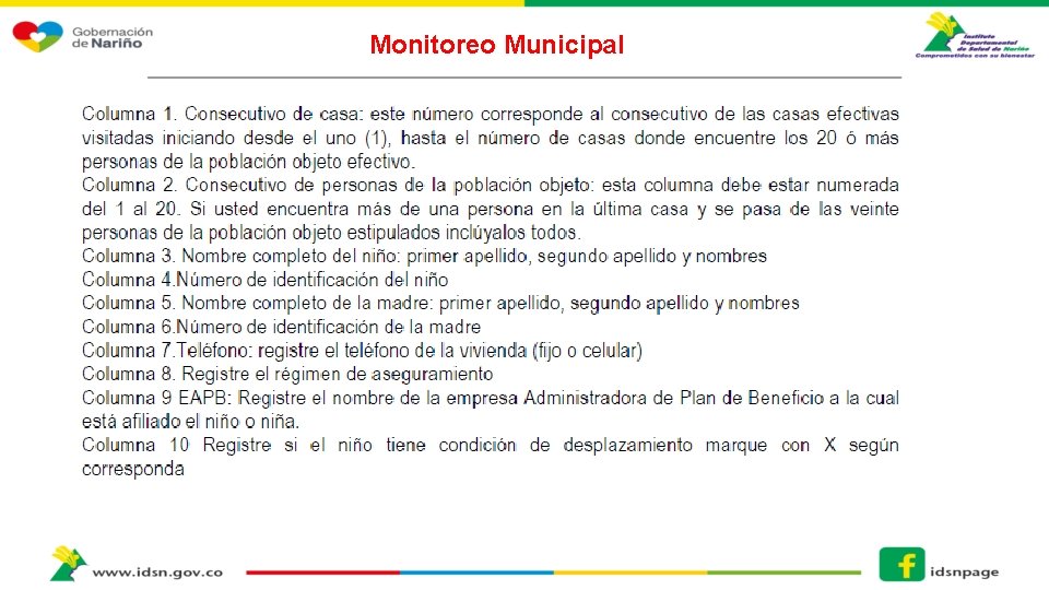 Monitoreo Municipal 