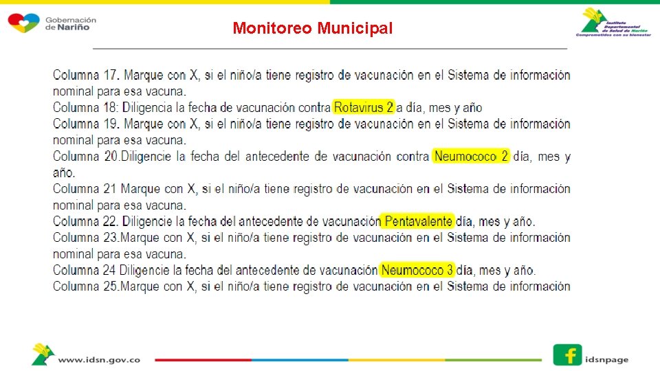 Monitoreo Municipal 