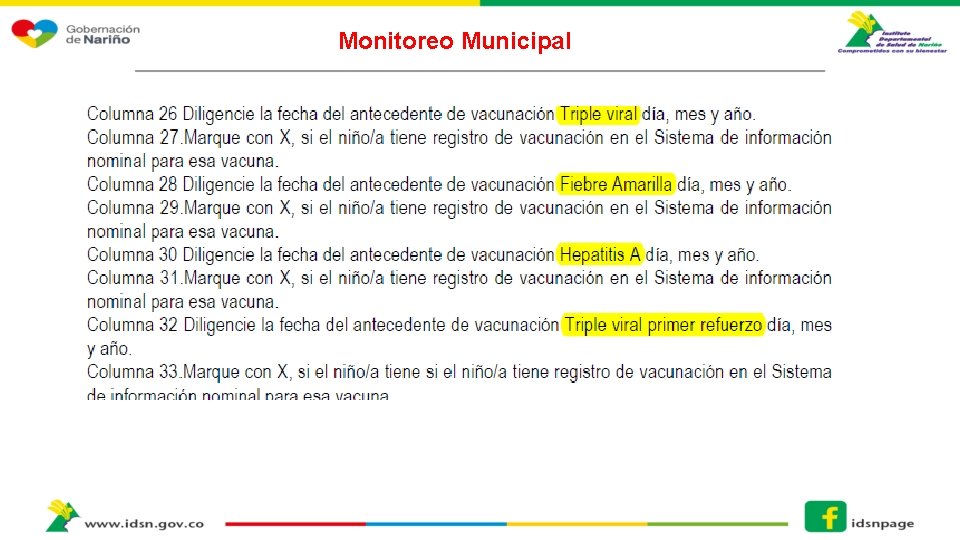 Monitoreo Municipal 