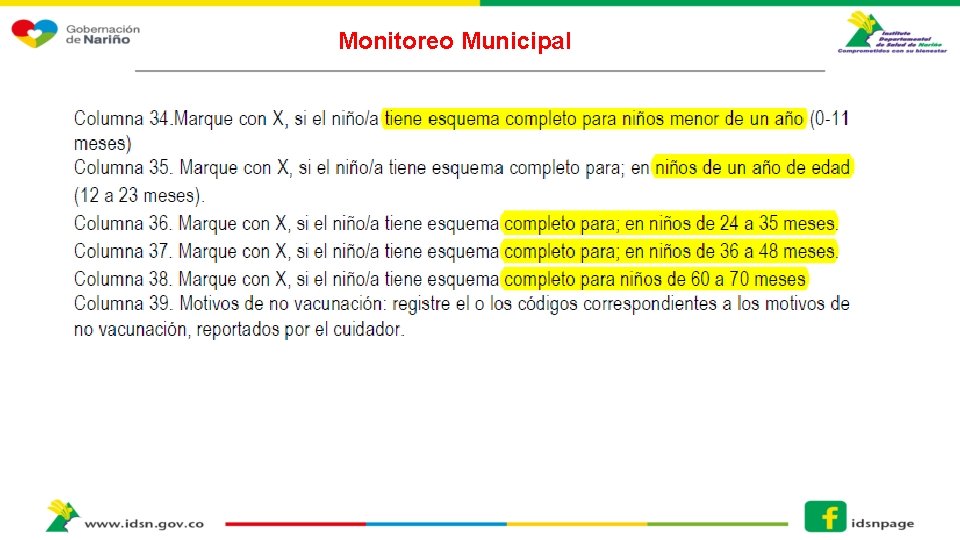 Monitoreo Municipal 