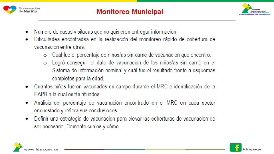 Monitoreo Municipal 