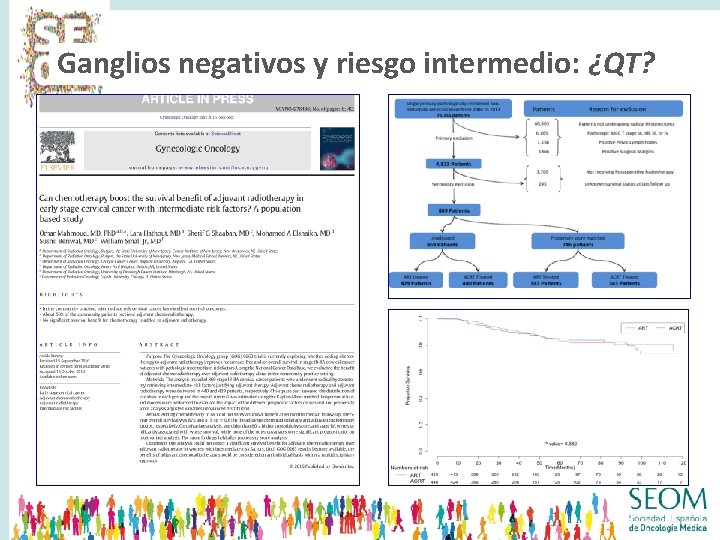 Ganglios negativos y riesgo intermedio: ¿QT? 