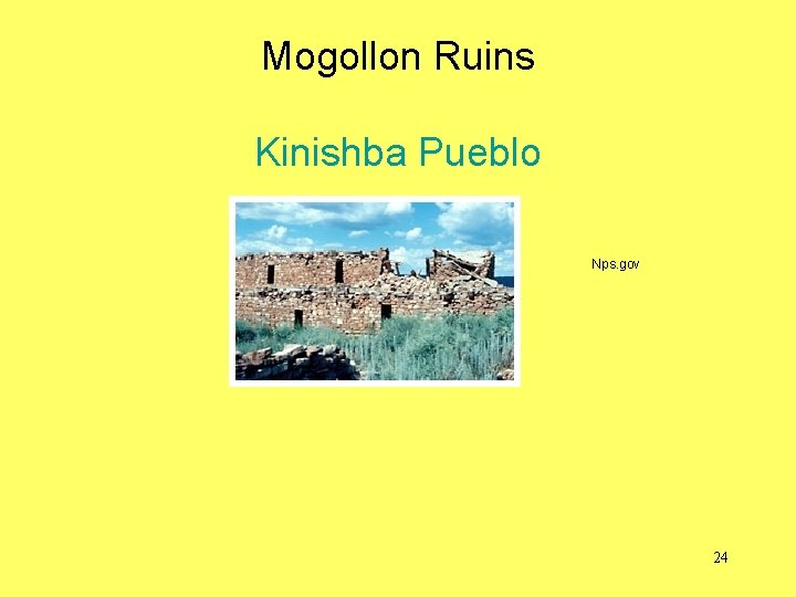 Mogollon Ruins Kinishba Pueblo Nps. gov 24 