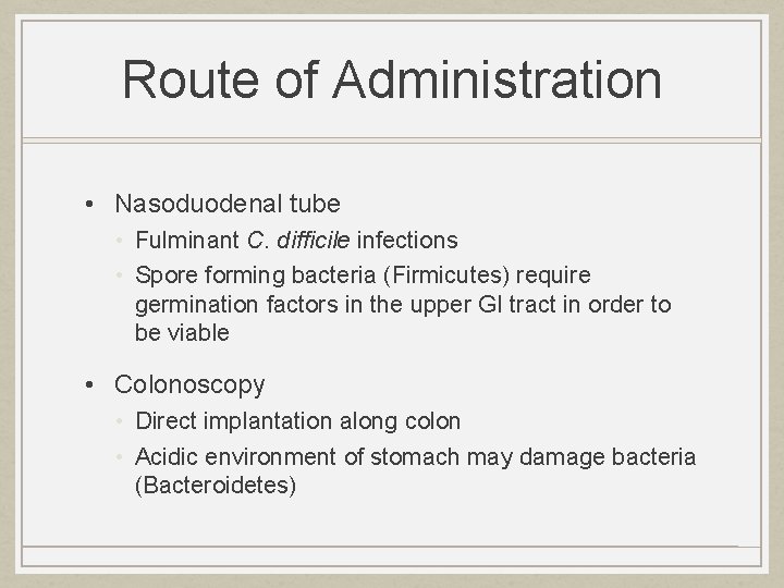 Fecal Microbiota Transplant Transfusion Medicine Final Presentation March