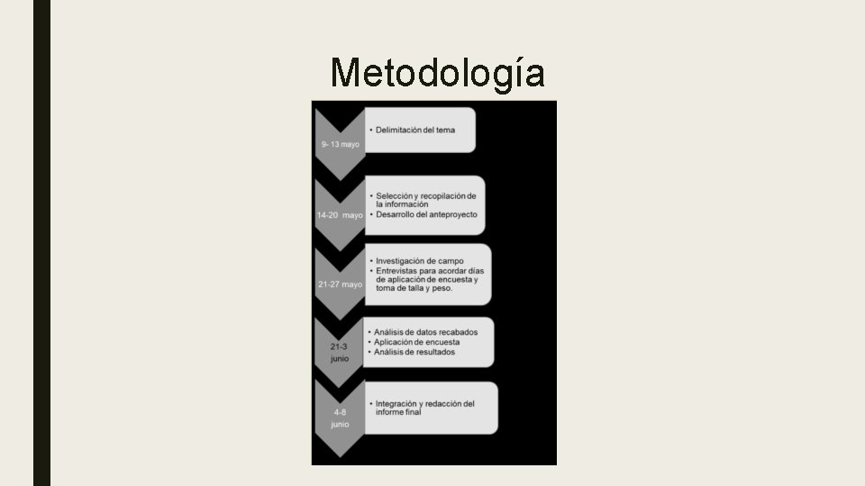 Metodología 