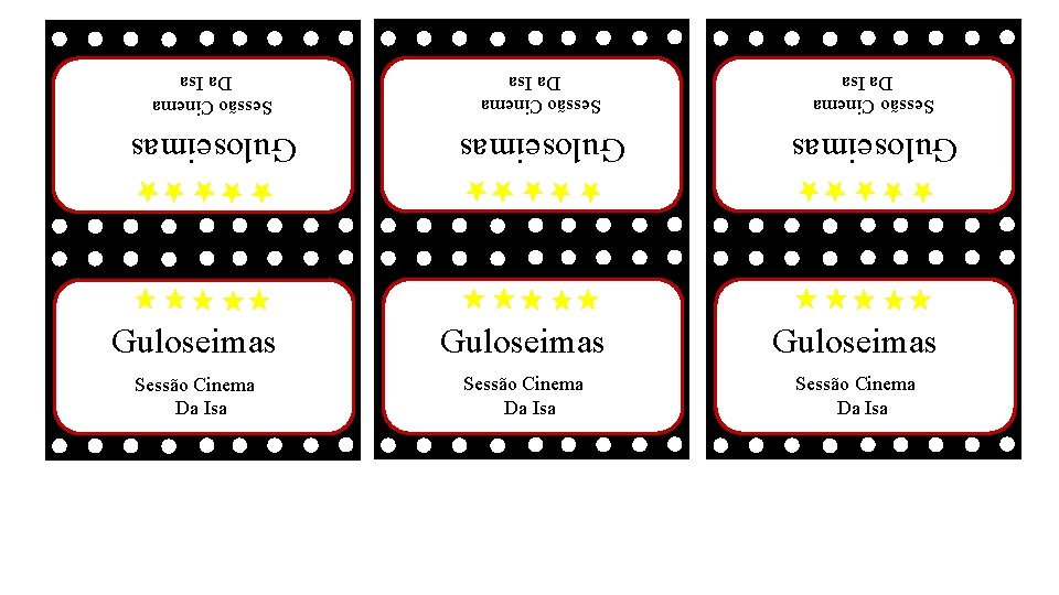 Sessão Cinema Da Isa Guloseimas Guloseimas Sessão Cinema Da Isa 