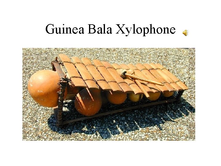 Guinea Bala Xylophone 