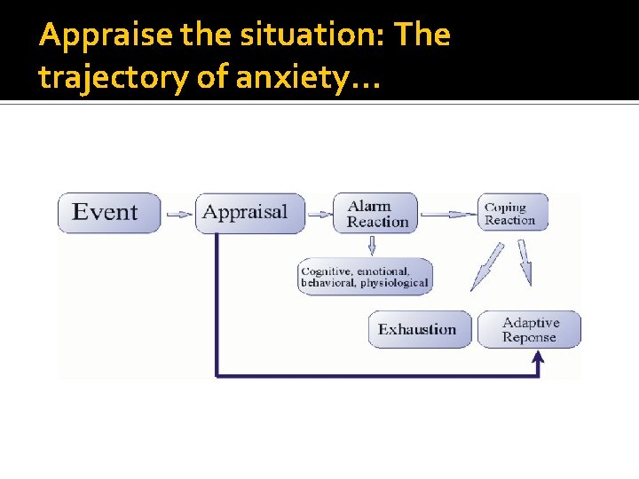 Appraise the situation: The trajectory of anxiety… 