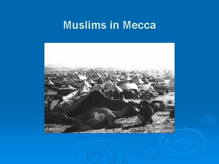 Muslims in Mecca 