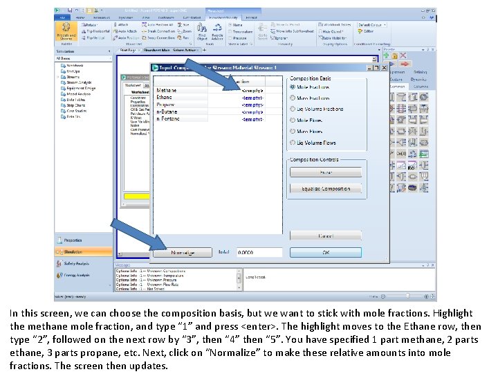 In this screen, we can choose the composition basis, but we want to stick In this screen, we can choose the composition basis, but we want to stick