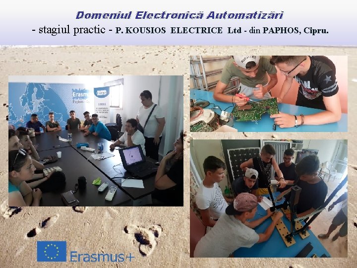 Domeniul Electronică Automatizări - stagiul practic - P. KOUSIOS ELECTRICE Ltd - din PAPHOS,