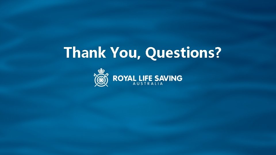 Thank You, Questions? 