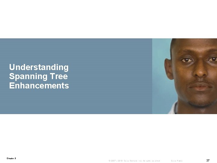 Understanding Spanning Tree Enhancements Chapter 3 © 2007 – 2010, Cisco Systems, Inc. All