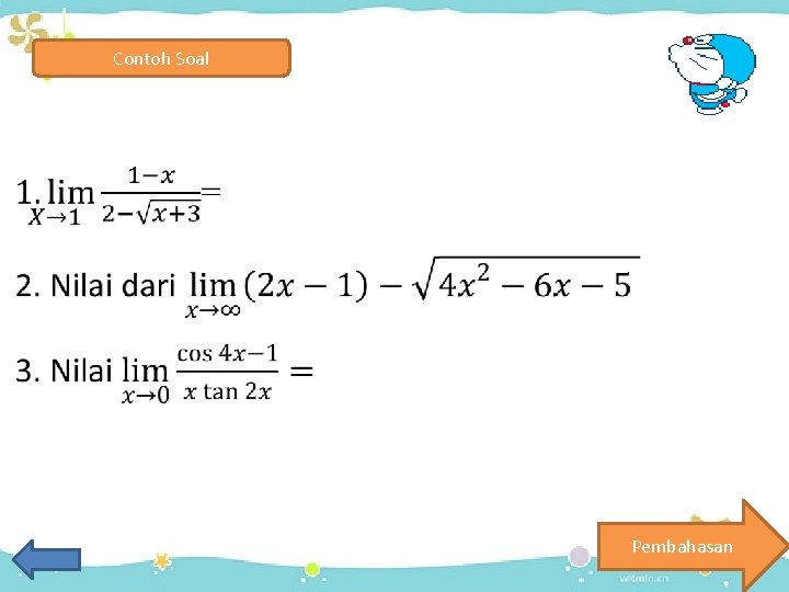 Contoh Soal Pembahasan 