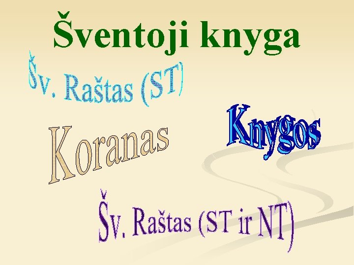 Šventoji knyga 