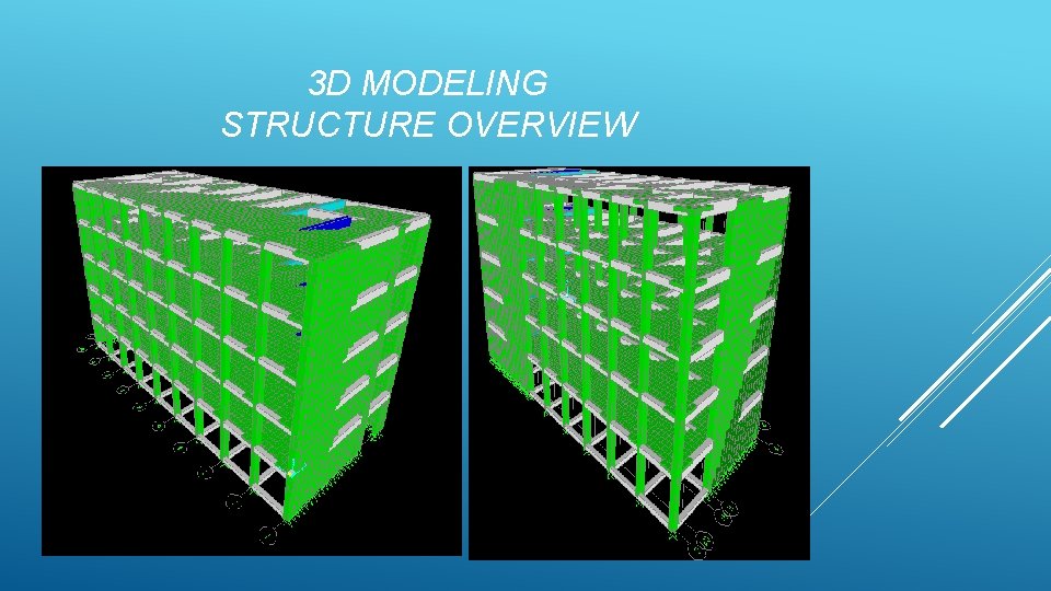 3 D MODELING STRUCTURE OVERVIEW 