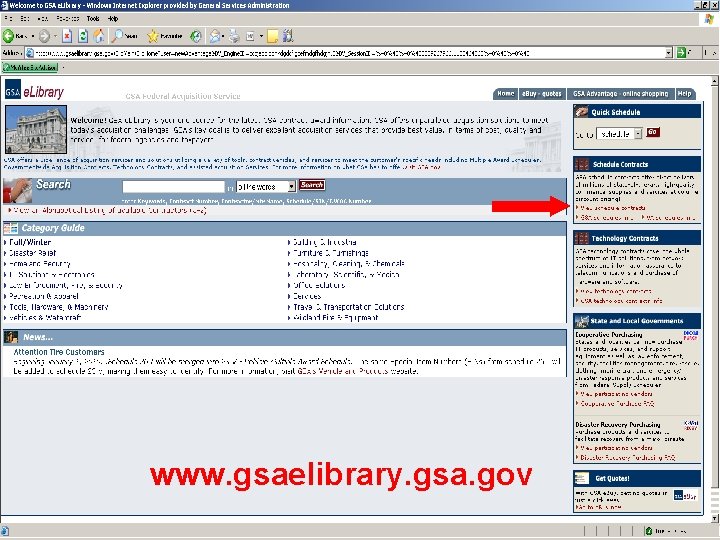 Federal Acquisition Service www. gsaelibrary. gsa. gov 14 
