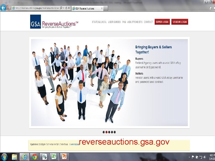 Federal Acquisition Service reverseauctions. gsa. gov 