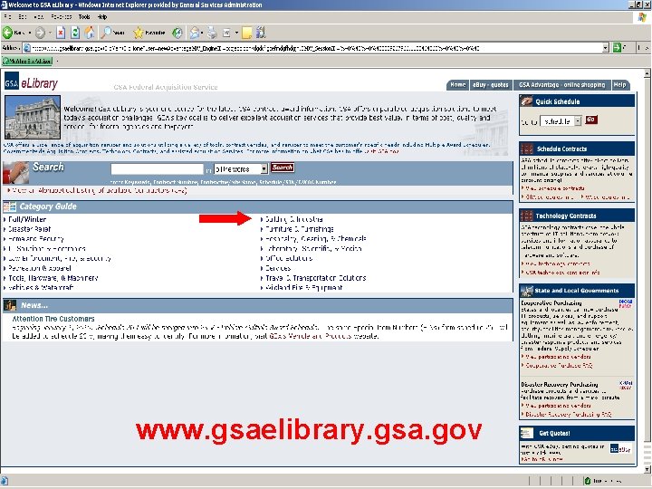 Federal Acquisition Service www. gsaelibrary. gsa. gov 7 