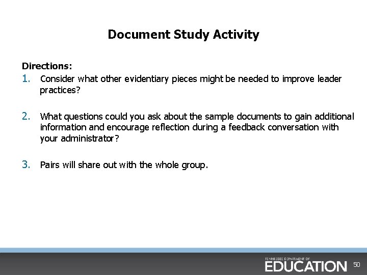 Document Study Activity Directions: 1. Consider what other evidentiary pieces might be needed to Document Study Activity Directions: 1. Consider what other evidentiary pieces might be needed to