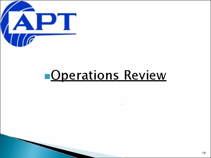 n. Operations Review 18 