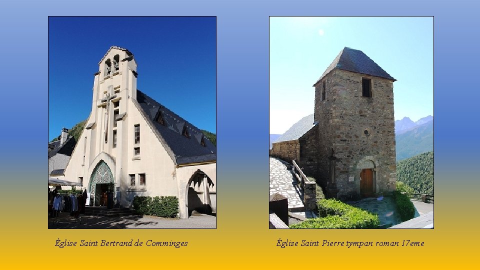 Église Saint Bertrand de Comminges Église Saint Pierre tympan roman 17 eme 