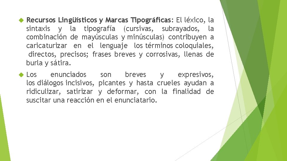 Recursos Lingüísticos y Marcas Tipográficas: El léxico, la sintaxis y la tipografía (cursivas, Recursos Lingüísticos y Marcas Tipográficas: El léxico, la sintaxis y la tipografía (cursivas,