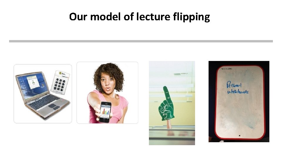 Our model of lecture flipping 