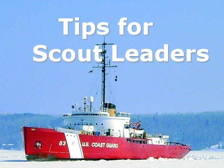 Tips for Scout Leaders 