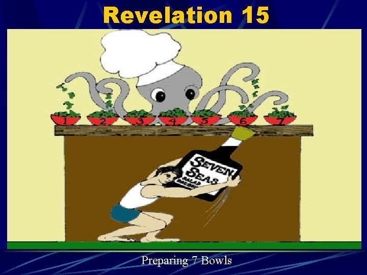 Revelation 15 Preparing 7 Bowls 