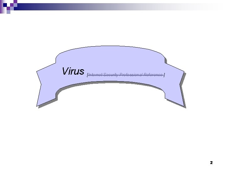 Virus [Internet Security Professional Reference ] 2 