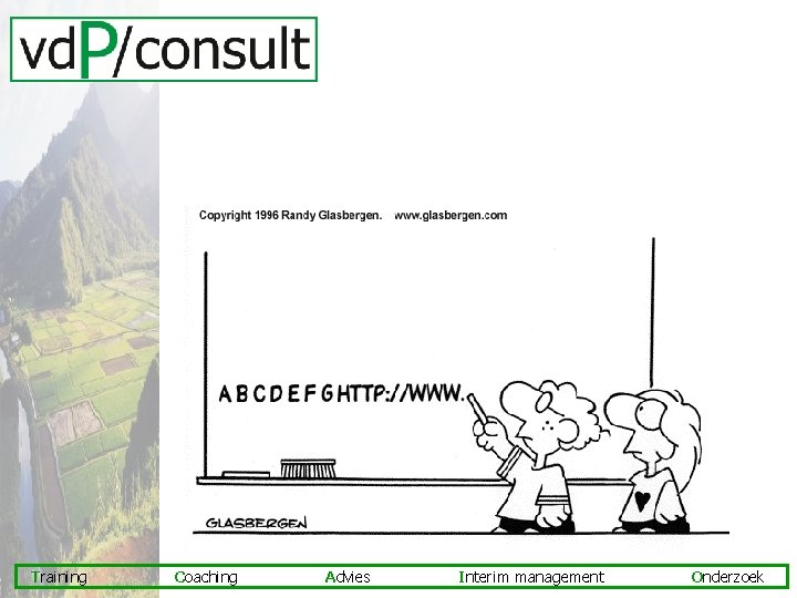 Training Coaching Advies Interim management Onderzoek 