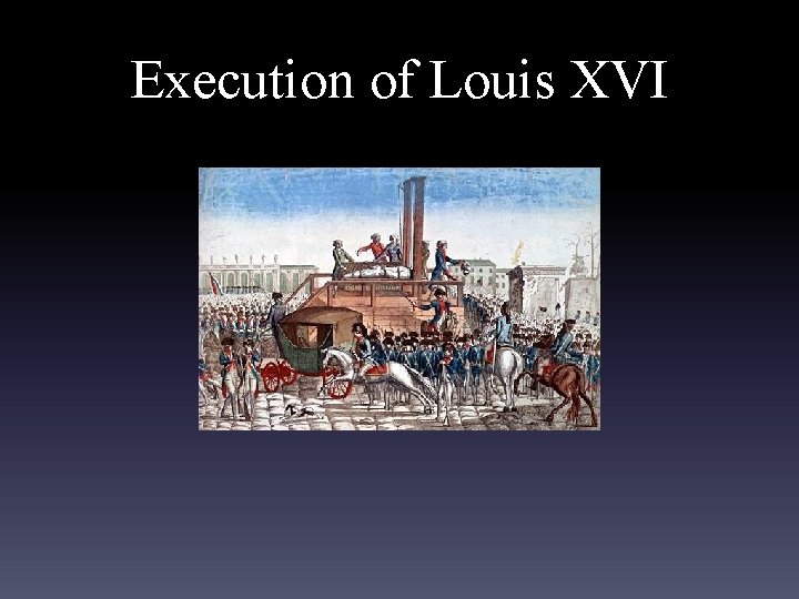 Execution of Louis XVI 