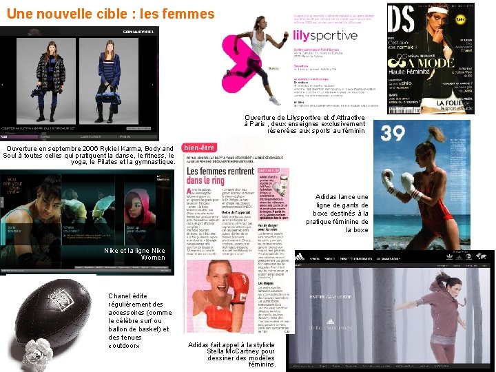 Une nouvelle cible : les femmes Ouverture de Lilysportive et d’Attractive à Paris ,