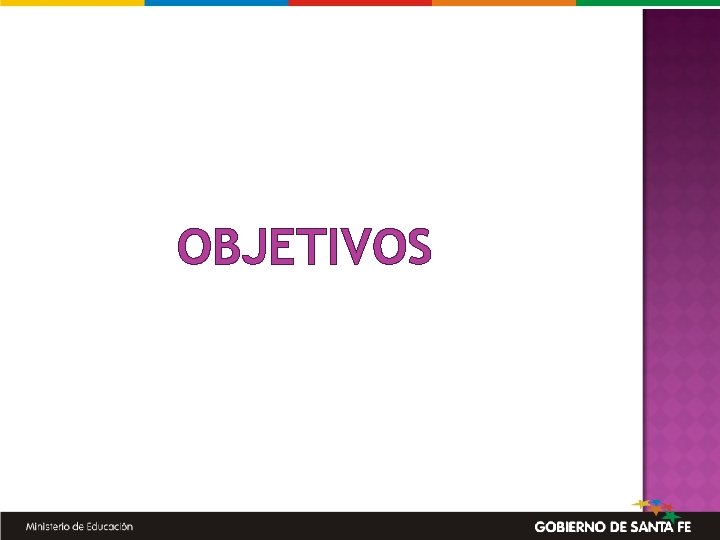 OBJETIVOS 