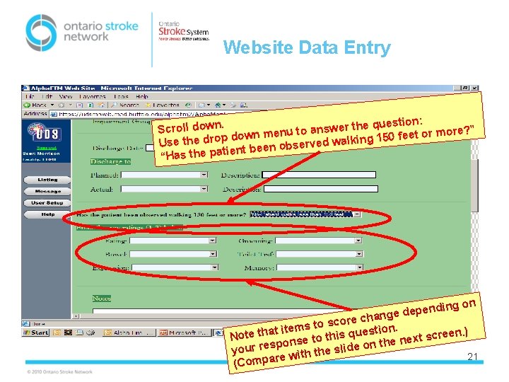 Website Data Entry estion: u. q n e w o th d r ll