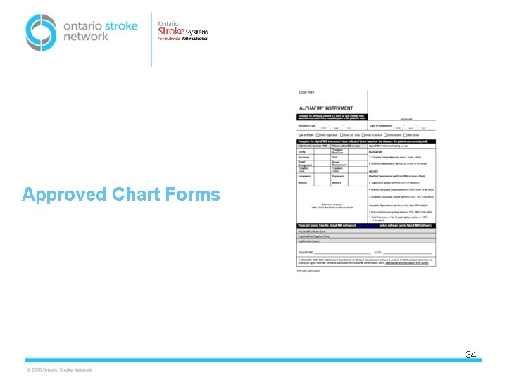 Approved Chart Forms 34 
