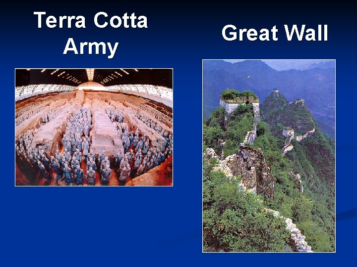 Terra Cotta Army Great Wall 