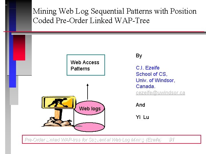 Mining Web Log Sequential Patterns with Position Coded Pre-Order Linked WAP-Tree By Web Access