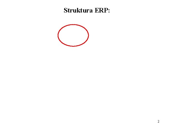 Struktura ERP: 2 