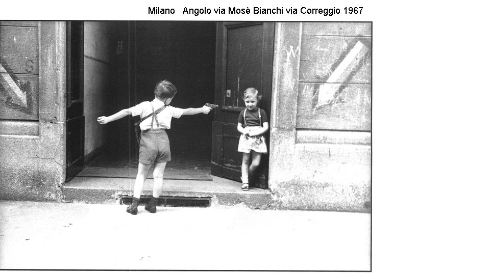Milano Angolo via Mosè Bianchi via Correggio 1967 