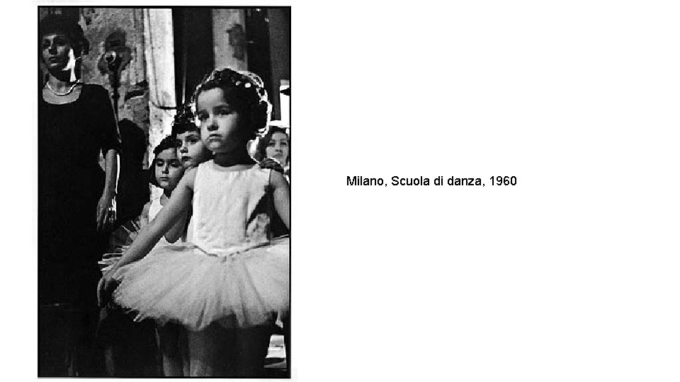 Milano, Scuola di danza, 1960 