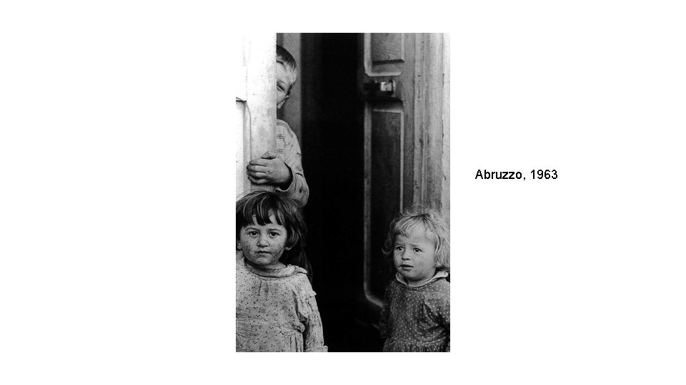 Abruzzo, 1963 