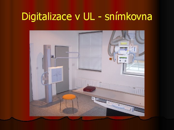 Digitalizace v UL - snímkovna 