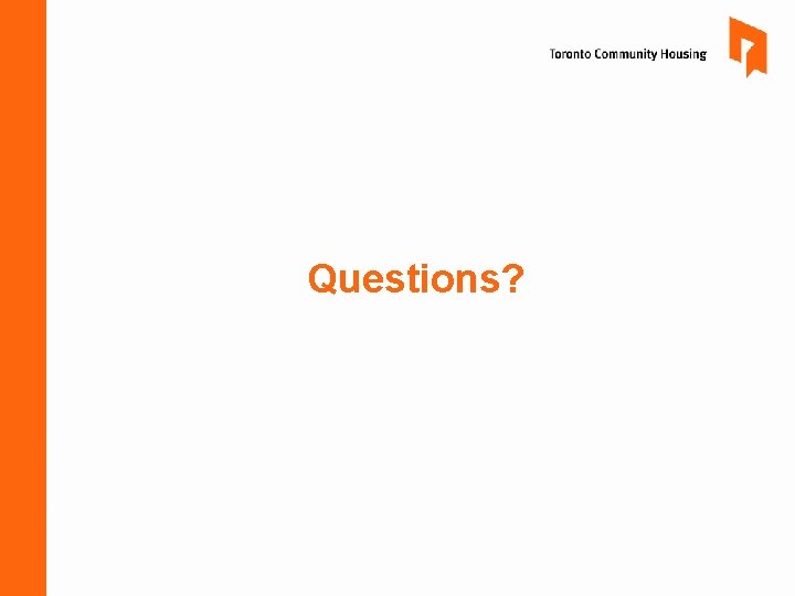 Questions? Questions?