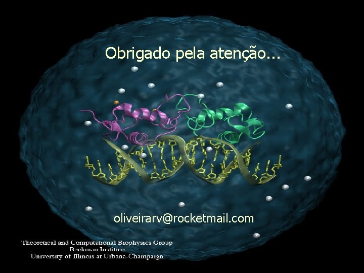 Obrigado pela atenção. . . oliveirarv@rocketmail. com 