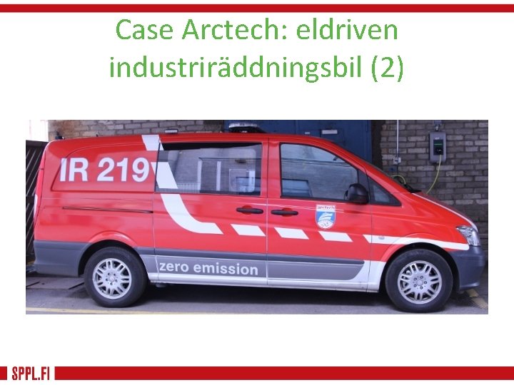 Case Arctech: eldriven industriräddningsbil (2) 