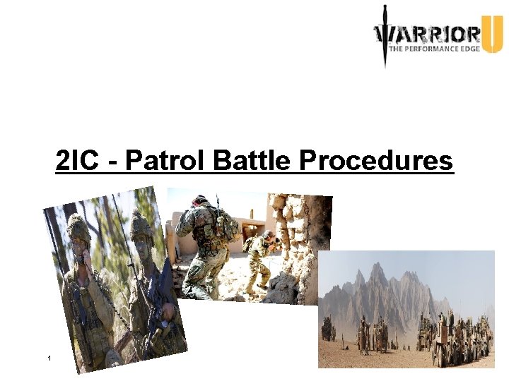 2 IC - Patrol Battle Procedures 1 