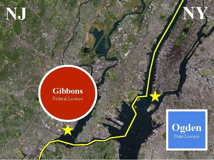 NY NJ Gibbons Federal License Ogden State License 