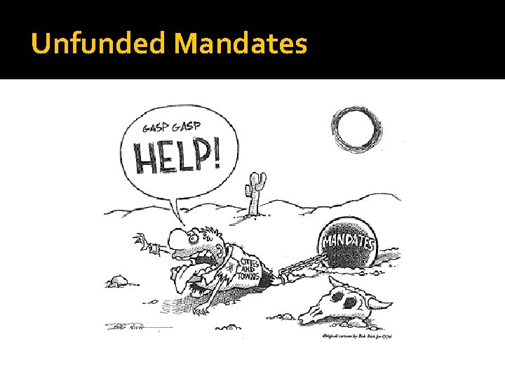 Unfunded Mandates 